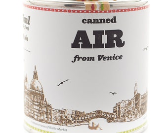 Original Canned Air From Venice, Italy, gag souvenir, travel gift, memorabilia