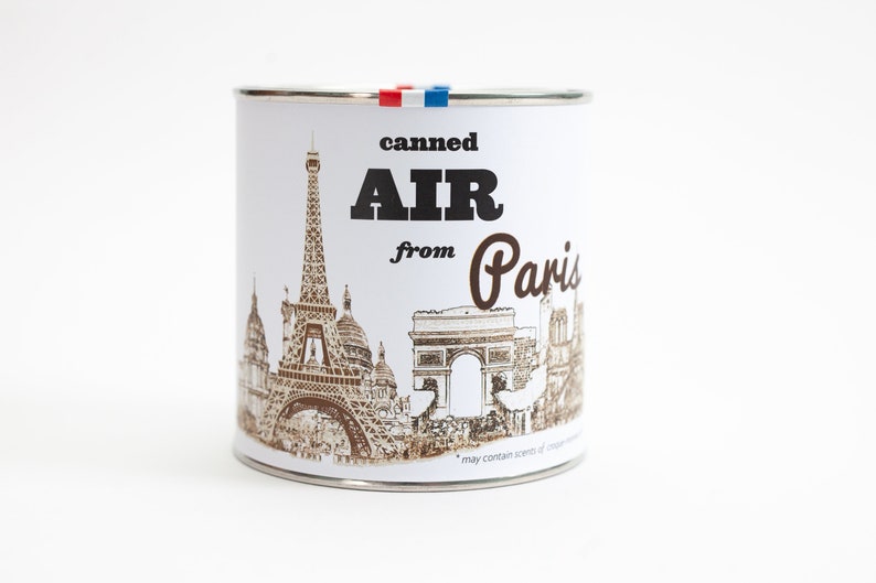 Original Canned Air From Paris, gag souvenir, gift, memorabilia image 7