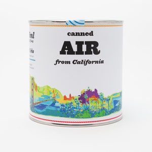 Air en conserve original de Californie, Gag Souvenir, Cadeau californien, Cadeau de voyage, Souvenir californien, Souvenirs de voyage, Cali, Cadeau des États-Unis