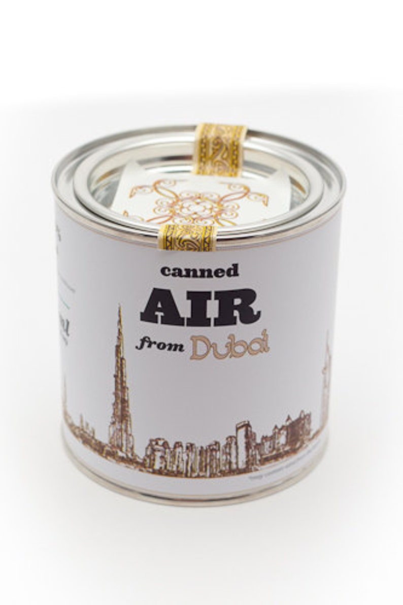 Original Canned Air From Dubai, gag souvenir, gift, memorabilia image 4