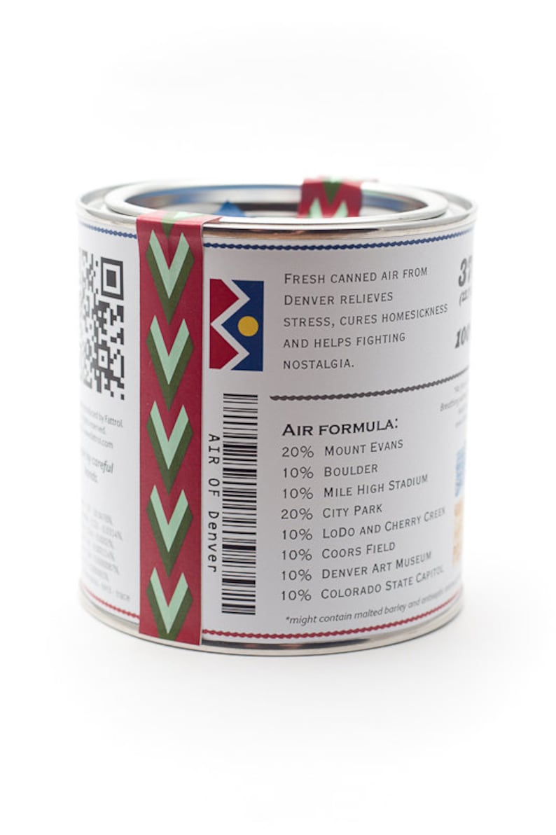 Original Canned Air From Denver, Colorado, USA, Gag Gift, Souvenir