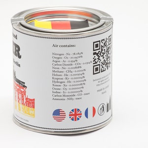 Original Canned Air From Berlin, gag souvenir, gift, memorabilia image 3