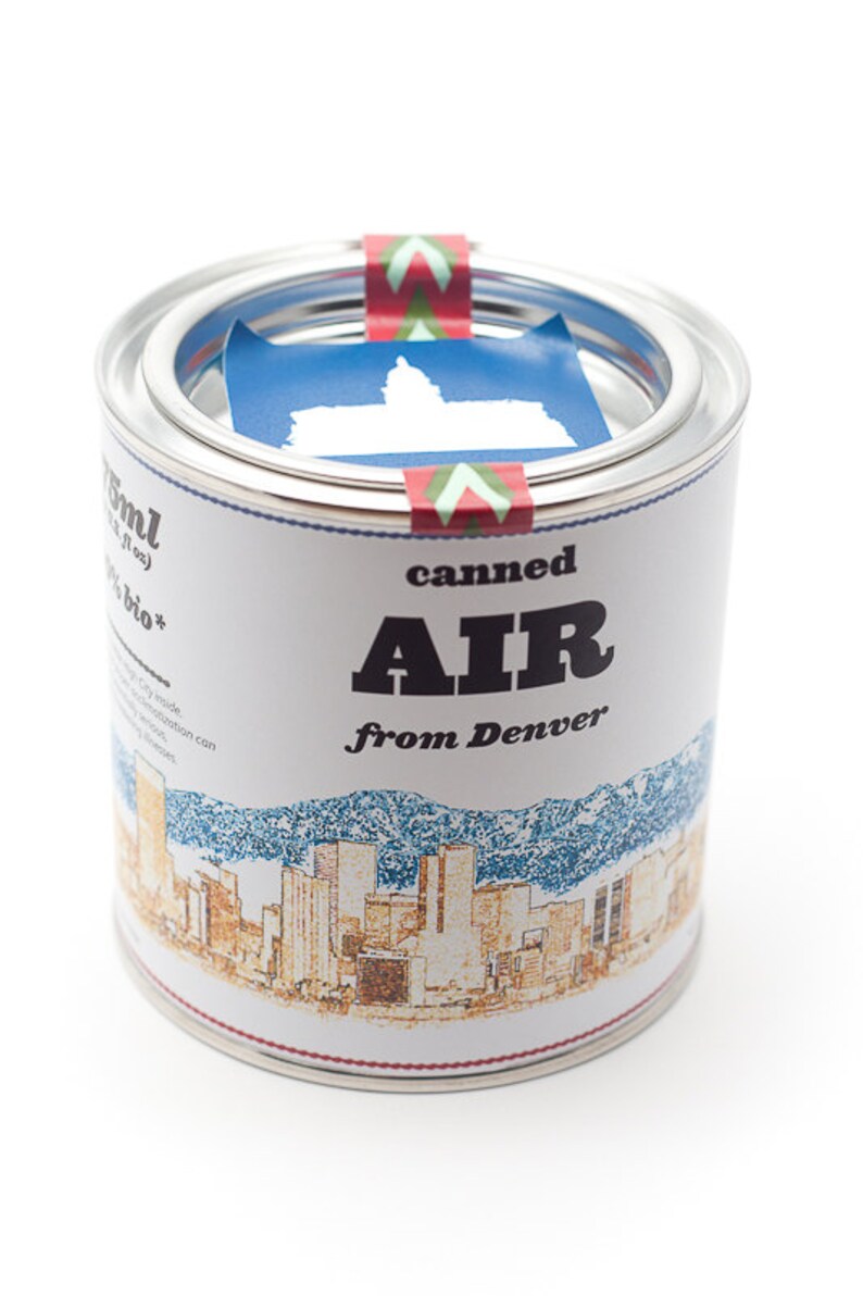 Original Canned Air From Denver, Colorado, USA, Gag Gift, Souvenir