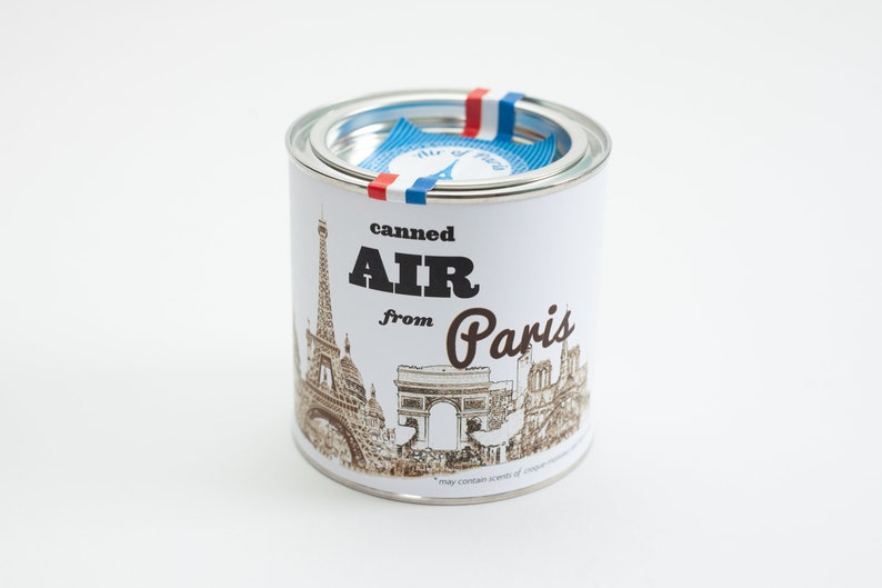 Original Canned Air From Paris, gag souvenir, gift, memorabilia image 9