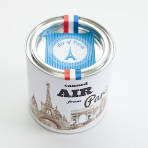 Original Canned Air From Paris, gag souvenir, gift, memorabilia image 3