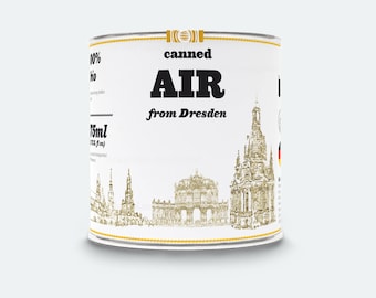 Original Canned Air From Dresden, Germany, gag souvenir, gift, memorabilia