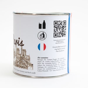 Original Canned Air From Paris, gag souvenir, gift, memorabilia image 6