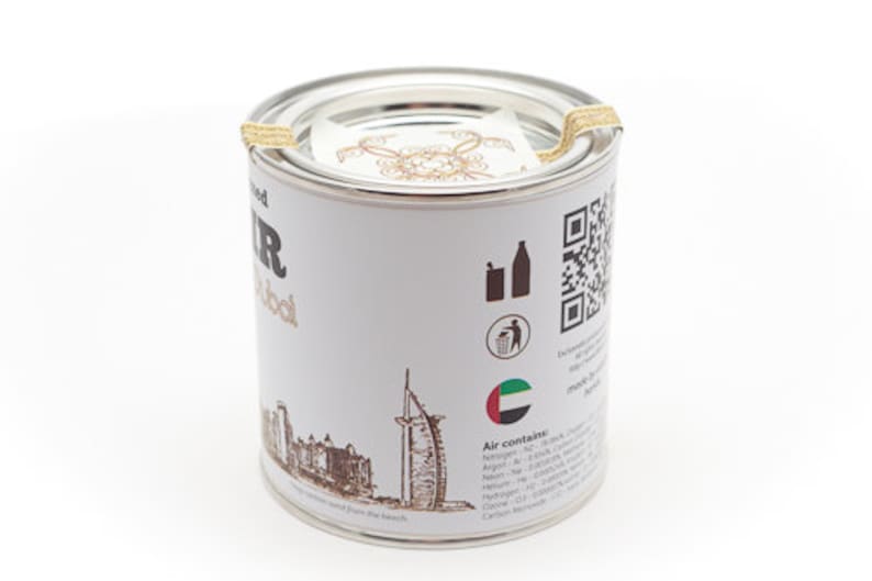 Original Canned Air From Dubai, gag souvenir, gift, memorabilia image 3