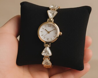 Liyaro-Minimal Stone Series - Women's Wristwatch