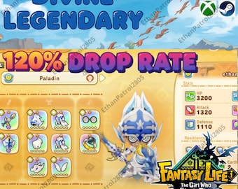 Fantasy Life I: Legendary Divine Set for Switch Steam the Girl Who