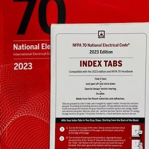 NFPA 70 National Electrical Code NEC 2023 With Tabs   Brand new