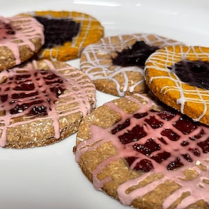 Drizzled Giant Compote Gourmet Cookie Set