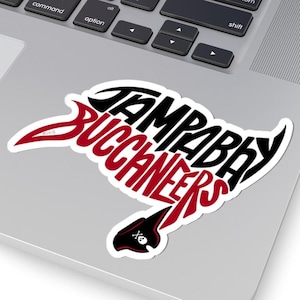 Tampa Bay Buccaneers Flag Sticker