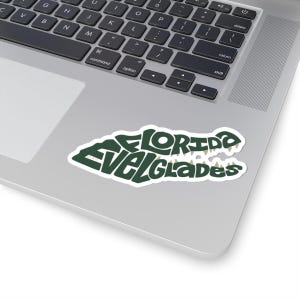 Florida Everglades Alligator Sticker