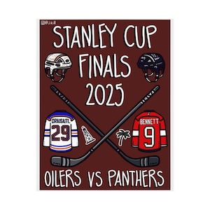 Stanley Cup Finals 2025 Poster