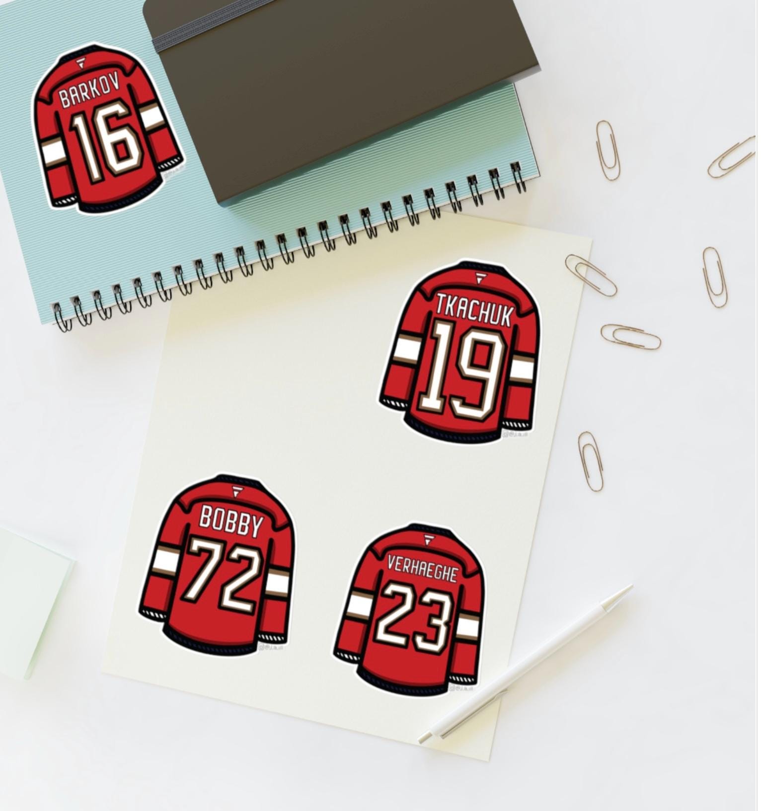 Stickervel Florida Panthers jersey