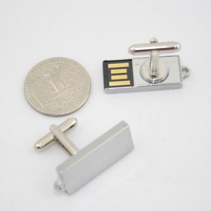 16GB total USB Memory Cufflinks