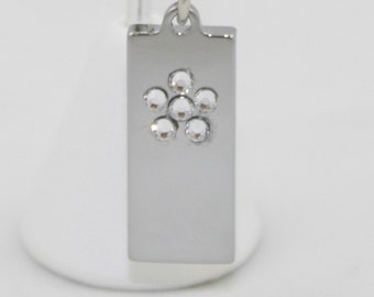 8GB USB Memory Silver Necklace