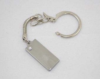 8GB USB Memory Keychain with Crystal Dot