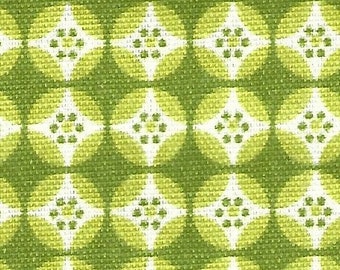 1-1/4 Yard of 100% Cotton Lime Green Home Dec Fabric