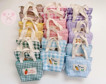 Handmade Puffy Mini Pouch: AirPods, Jewelry, Coin Purse