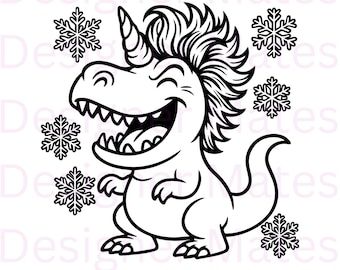 Dinosaur SVG, snowflake svg, jurassic park, dinosaur svg design, dinosaur clipart, snowflake fun, Dinosaur dxf file, dinosaur png