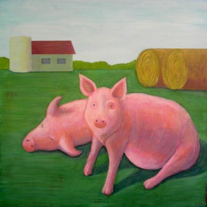 Pigs – Giclee Print