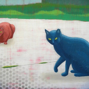 Feral Friends – Giclee Print
