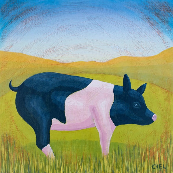 Lucas, Farm Sanctuary, NY – Giclee Print