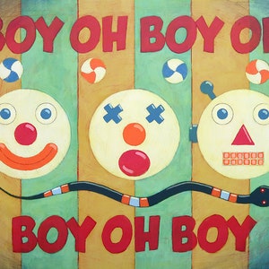 Boy Oh Boy – Giclee print