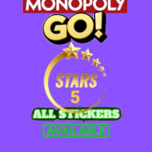 Alle Sticker 5 Sterne Monopoly Go - Sticker Go - Monopoly Go Spiel
