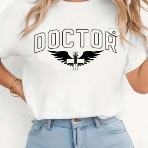 Comfort Colors Doctor T-Shirt: Vintage Style Medical Apparel