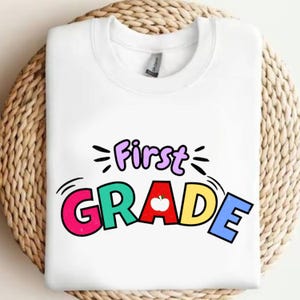 Erste Klasse Shirt, 1.Klasse Lehrer Shirt, zurück in der Schule Shirt, erster Schultag Shirt, Lehrer der ersten Klasse Shirt, Kindergarten Shirt