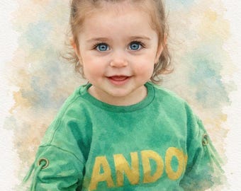 Custom Baby Portrait