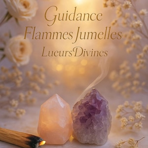 Carte d’éveil Flammes Jumelles – Message d’âme PDF personnalisé | Guidance sacrée | LueursDivines