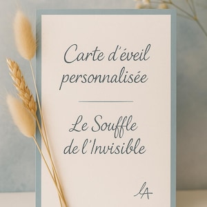Carte d’éveil personnalisée | Message d’ame canalisé | Guidance spirituelle PDF unique | Lecture intuitive LueursDivines