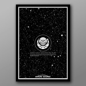 Archeoastronomy: Future Science Icon Series // Greyscale - Etsy