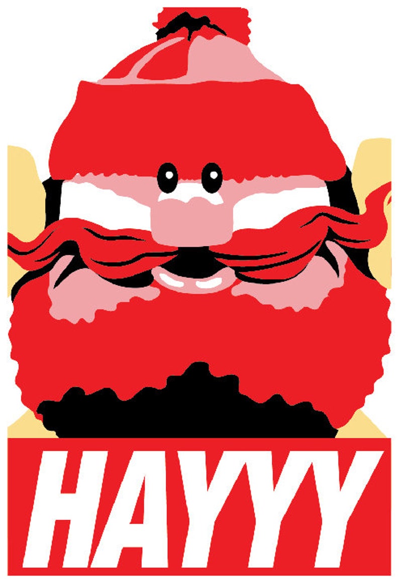 HAYYY Fantasy Movie Inspired Portrait Print Cornelius the Lumberjack