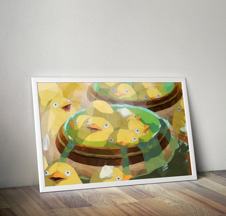 Duck Duck Bath // Studio Ghibli and Spirited Away Inspired | Etsy
