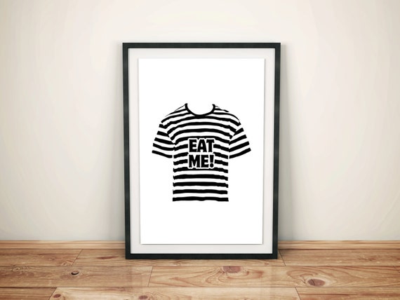 Addams Family: Minimalist Portrait and 
