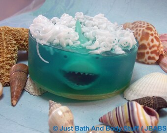 Shark Soap, Fish Soap, Shark Squirt Toy, Kids Soap, Bath Soap, Novelty Soap, You pick scent