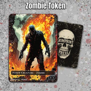 Zombie Token single card