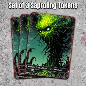 Saproling Token set of 3