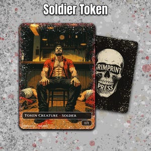 Carta única de Token de Soldado