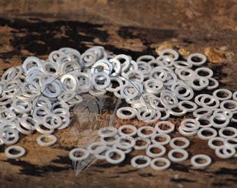 7mm Aluminum Chainmail Rings – DIY Craft Supplies for Jewelry, Cosplay & Armor Repair