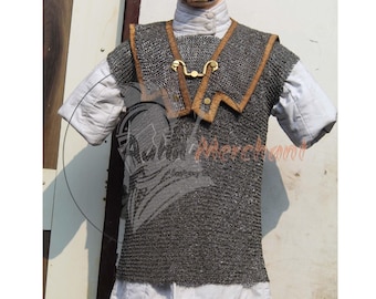 Mild Steel Lorica Hamata – Roman Chainmail Armor with 6mm Rings