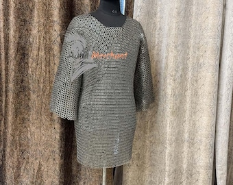 9mm Stainless Steel  Chainmail – Handmade Armor Shirt Costume