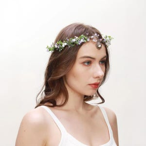 Elf crown, Elven tiara, Woodland fairy crown, Elf headpiece, Elven crown, Elven vine crown, Fairytale crown tiara, Fairy wedding accessories