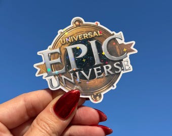 Epic Universe Logo Sticker