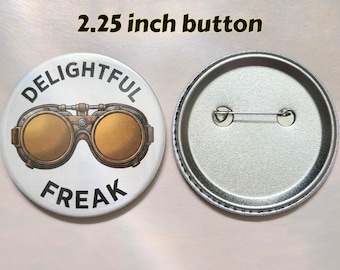 Epic Universe Ygor Delightful Freak Button | Darkmoor Ygor Pin Buttons Cute Park Bag Pin Back Button Bag Charms Decoration